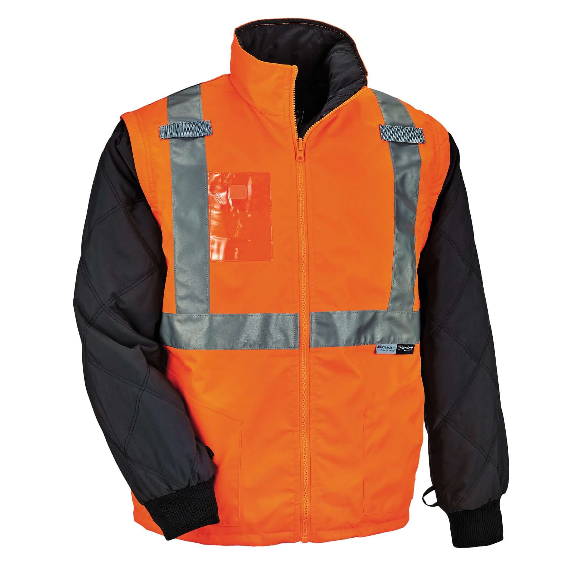 Majestic Hi Vis Waterproof Jacket with Quilted Liner - ANSI 3 - JC Smith Inc