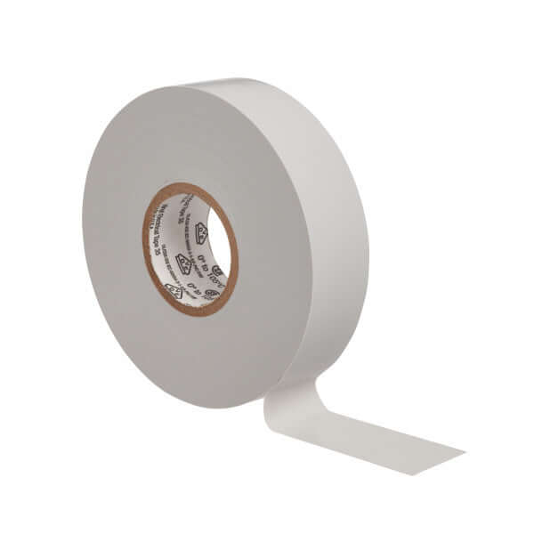 Scotch 35 Vinyl Electrical Color Coding Tape, 3/4 x 66ft, White