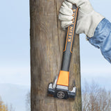 Klein 14" Lineman's Milled-Face Hammer