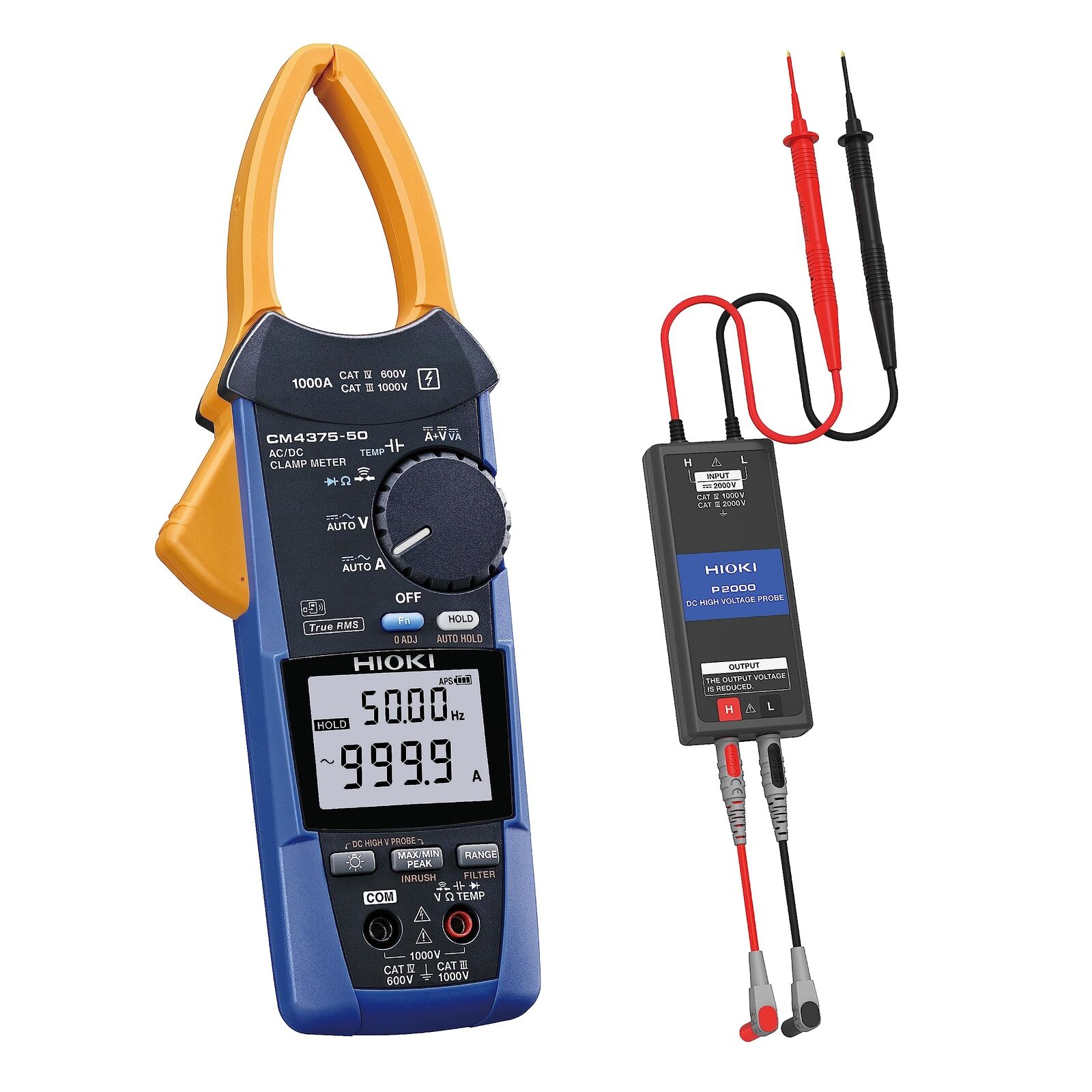 Hioki AC/DC Clamp Meter (2000A) W/ High Voltage Probe Kit – Dakota Riggers  & Tool Supply, Inc.