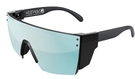 Heatwave Custom Lens Lazer Face Z87  Polarized Sunglasses, Black Frame