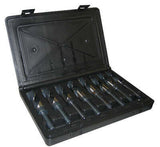 Drill Bit Set 8 pc. Silver & Deming 9/16"-1"