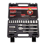 Cougar Metric Socket Set, 3/8" drive, 18 pc.