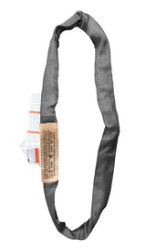 Gray endless polyester round sling